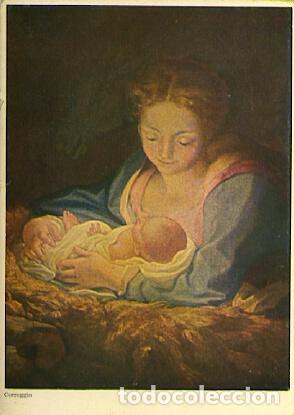 Postcards: POSTAL 57126: Correggio: Heilige Nacht � The Holy Night (Dresden) - Varios