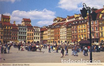 Postcards: POSTAL 57257: Warszawa � Old town square - Varios