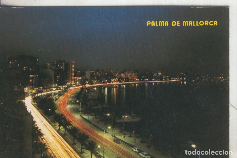 Postales: Postal 6030 : Vista noctura Palma de Mallorca - Varios
