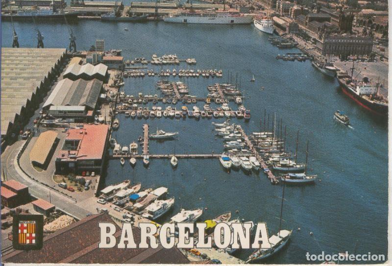 Postales: Postal 014790: Vista aerea del puerto deportivo de Barcelona - Varios