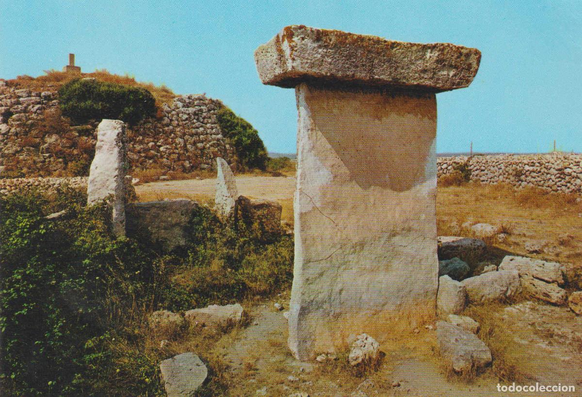 Postcards: POSTAL 62843 : Menorca. Taula y Talayot de Trepuco. Espa&ntilde;a - Varios