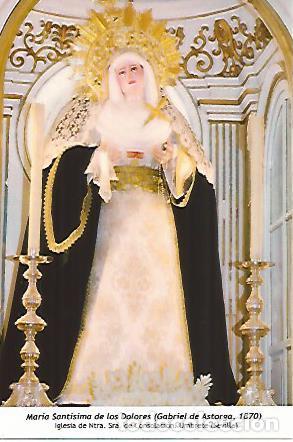 Postais: POSTAL: Maria Santisima de los Dolores. Umbrete Sevilla - Varios