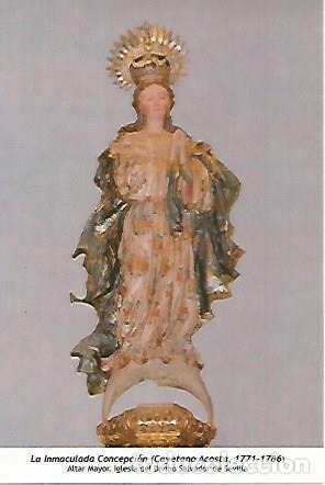 Postales: POSTAL: La Inmaculada Concepcion. Iglesia del Divino Salvador de Sevilla - Varios