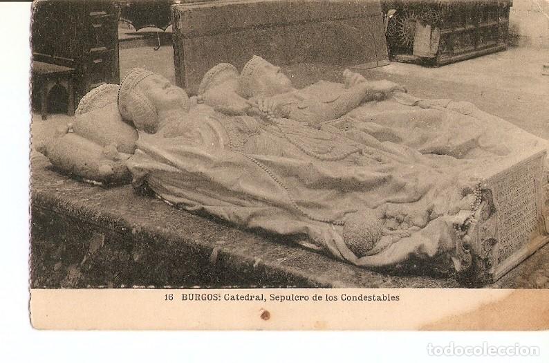 Postcards: Postal 027491 : Burgos: Catedral, Sepulcro de los Condestables - Varios