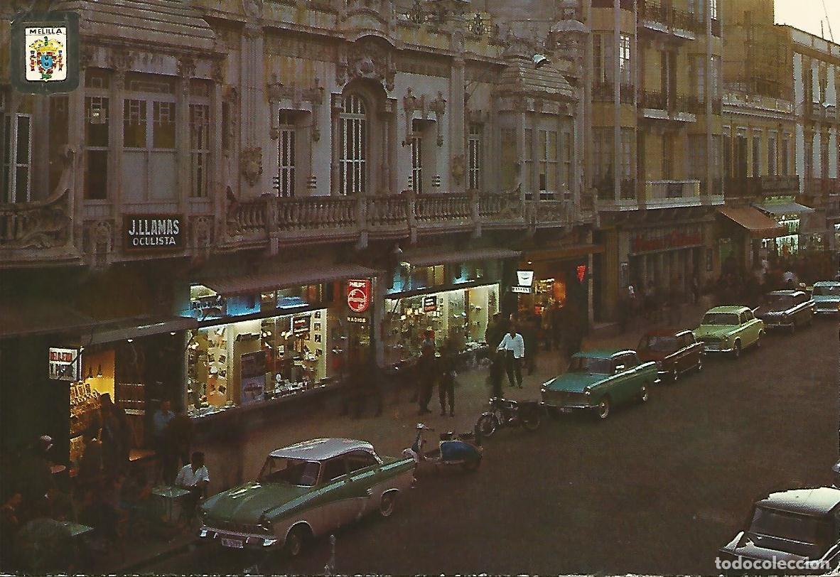 Postales: Postal 51616: MELILLA - Avenida del Generalisimo - Varios - Foto 1