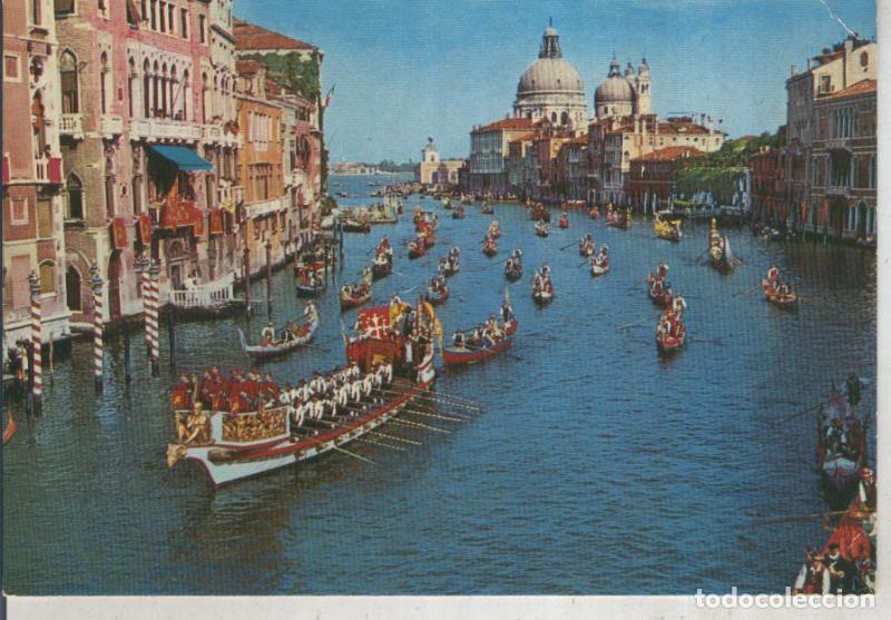 Postales: Postal 015845: Regata historica en Venecia, Italia - Varios