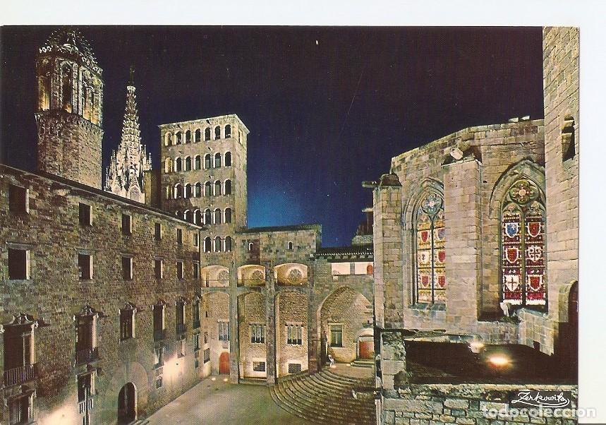 Postkarten: Postal 035205 : Barcelona. Plaza del Rey - Varios