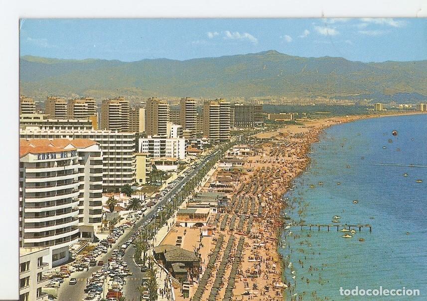 Postales: Postal 028866 : Costa del Sol - Torremolinos. Vista aerea del paseo Maritimo - Varios