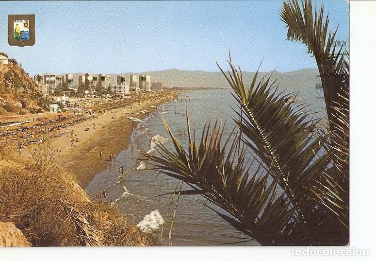 Postales: Postal 020454 : Playa de la Roca. Torremolinos - Costa del Sol - Varios