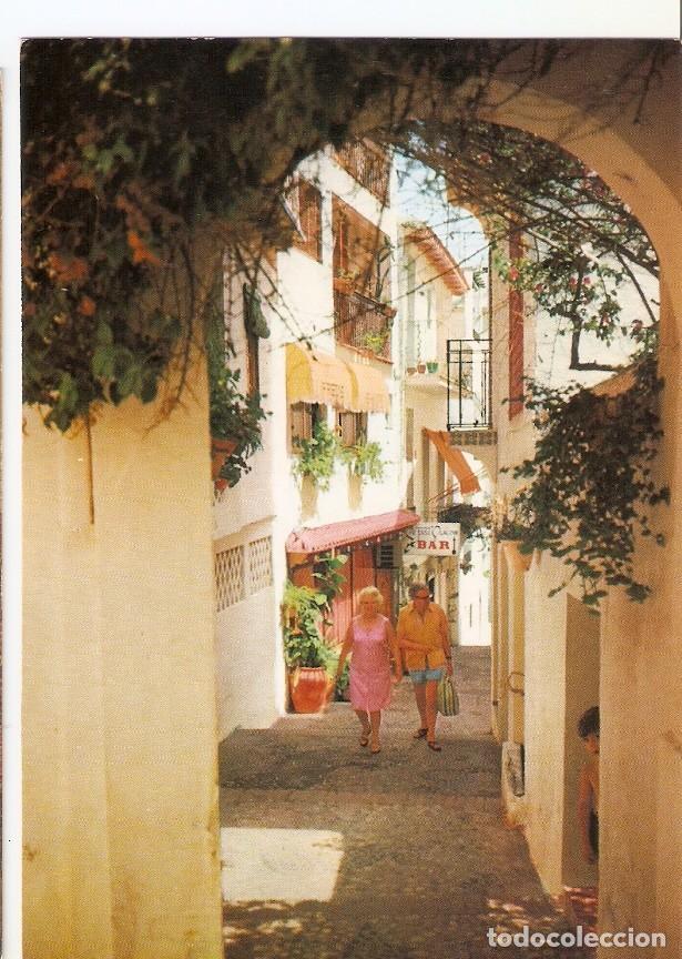 Postkarten: Postal 045454 : Costa Blanca. Benidor. Calle tipica - Varios