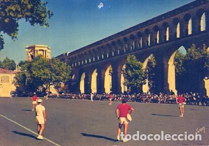 Cartoline: POSTAL 57530: Montpellier (Herault) Match de tambourins sous les arceaux - Varios