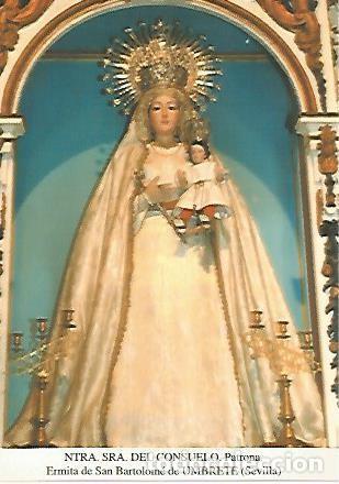Postais: POSTAL 54513: Virgen del Consuelo. Umbrete Sevilla - Varios