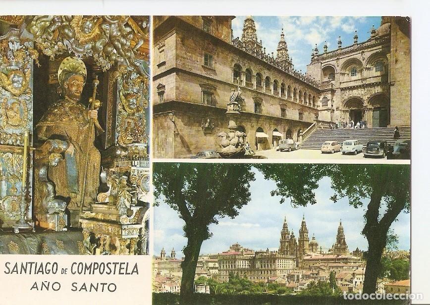 Postais: Postal 040147 : Santiago de Compostela a&ntilde;o Santo - Varios