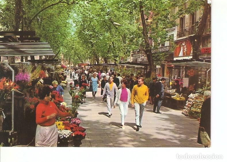 Postkarten: Postal 020699 : Rambla de Flores - Barcelona - Varios