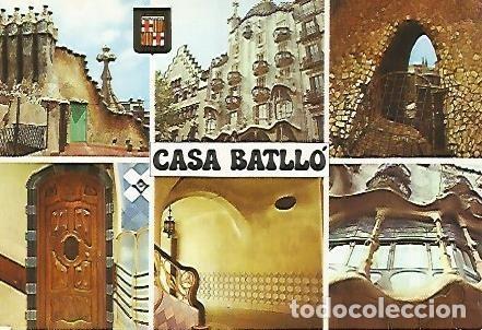 Cartoline: Postal 53907: BARCELONA. Casa Batllo - Varios