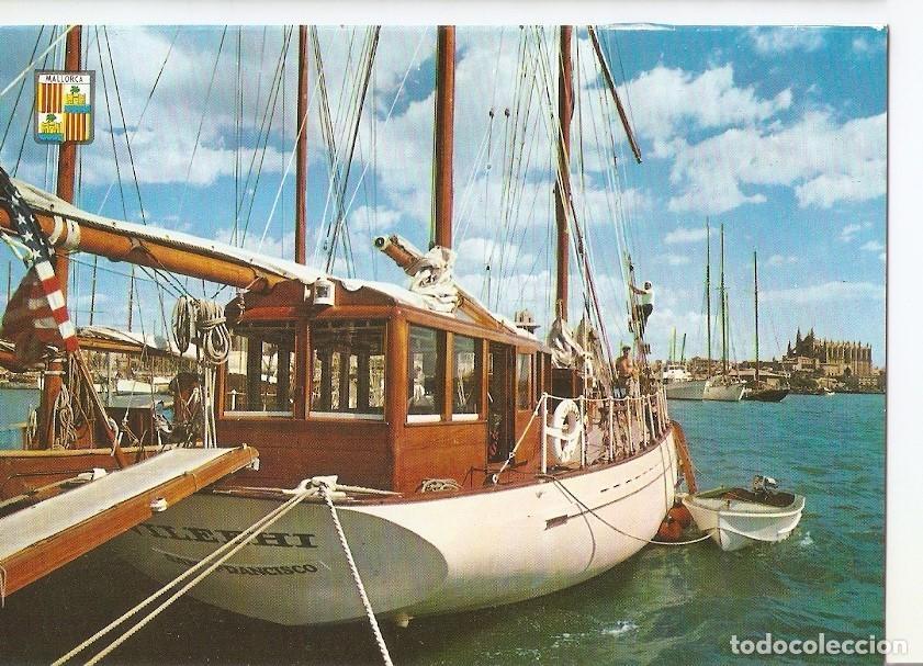 Cartes Postales: Postal 043355 : Mallorca. Club Nautico y Catedral - Varios