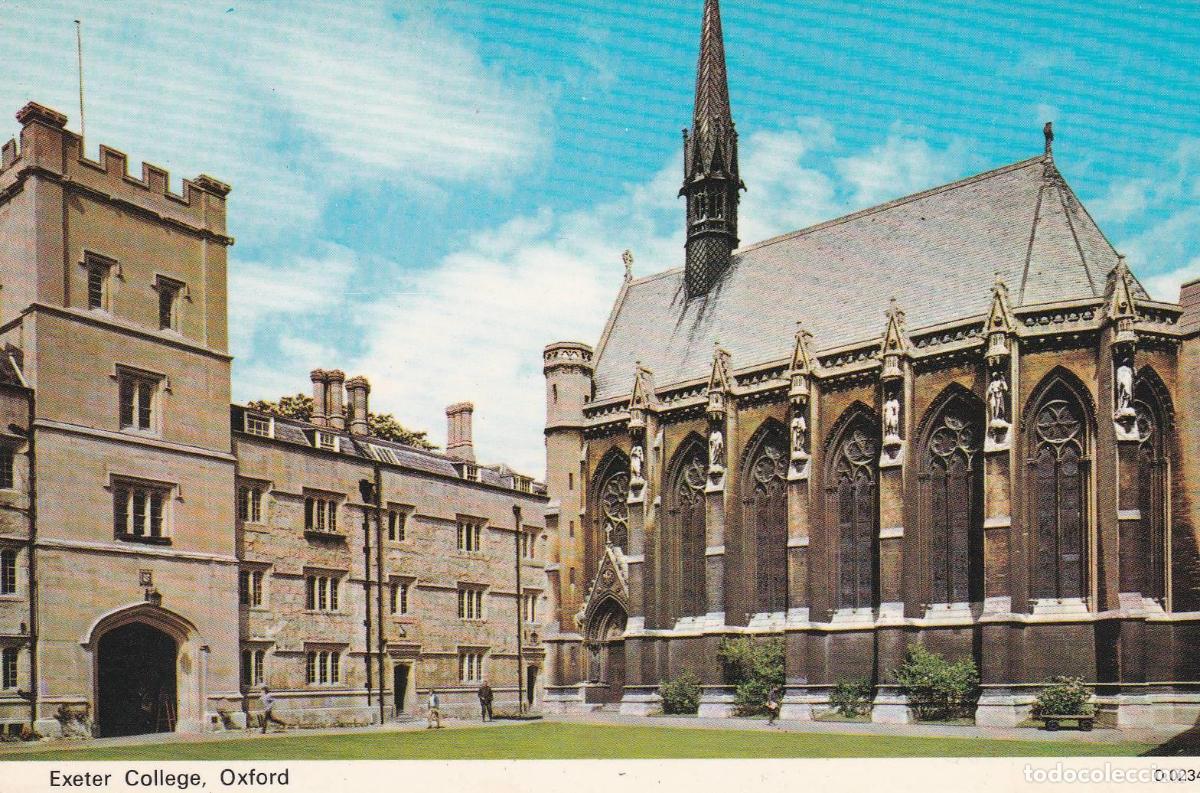 Postales: POSTAL B6164: OXFORD: EXETER COLLEGE - Varios