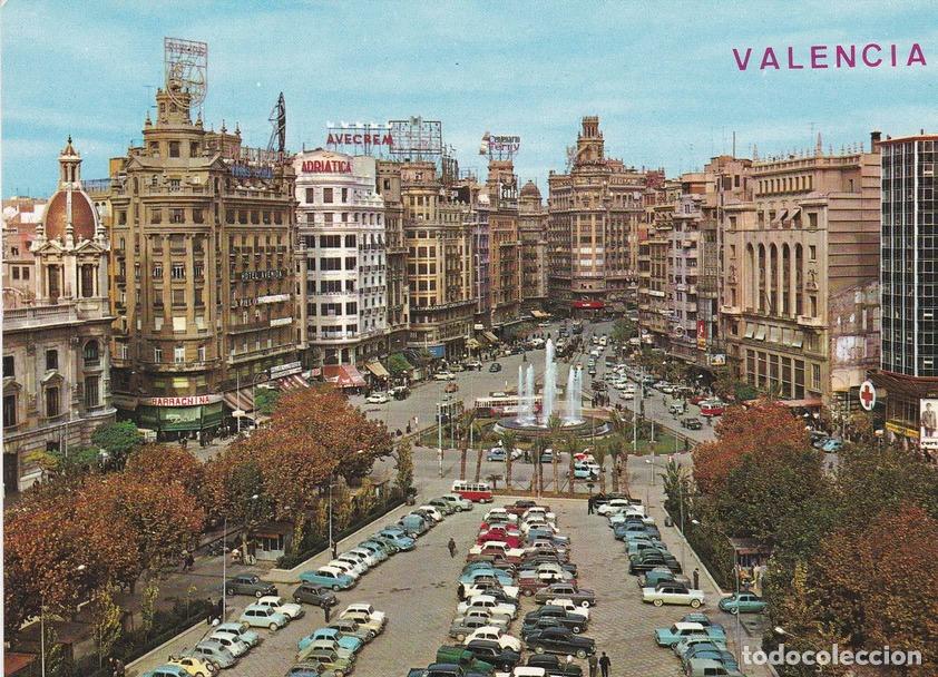 Postkarten: POSTAL B6253: VALENCIA: PLAZA DEL CAUDILLO - Varios