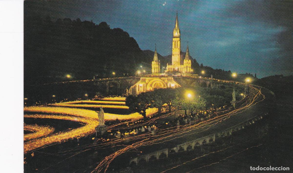 Cartoline: POSTAL B6226: LOURDES: VISTA NOCTURNA - Varios