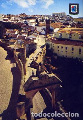Postales: POSTAL 57692: Ronda (Malaga) Arco de Felipe V. Calle Real - Varios