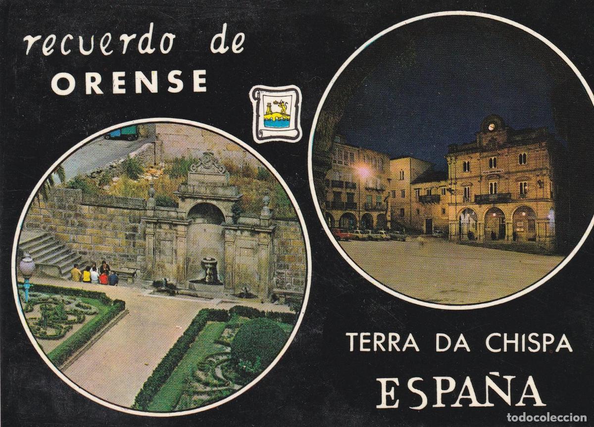 Postkarten: POSTAL B6338: ORENSE: DIVERSOS ASPECTOS - Varios