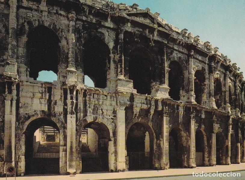 Postkarten: POSTAL B6400: NIMES: LES ARENES - Varios