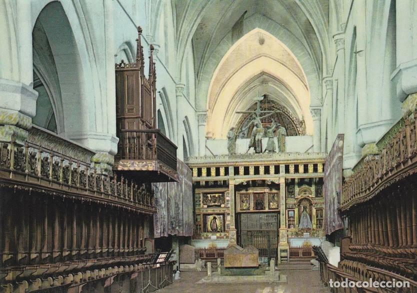 Postais: POSTAL B6565: BURGOS: MONASTERIO DE LAS HUELGAS REALES. NAVA CENTRAL Y CORO - Varios