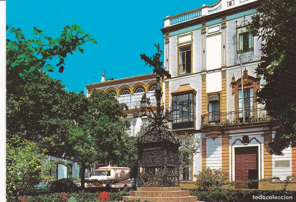 Postales: POSTAL B6633: SEVILLA: PLAZA DE SANTA CRUZ - Varios