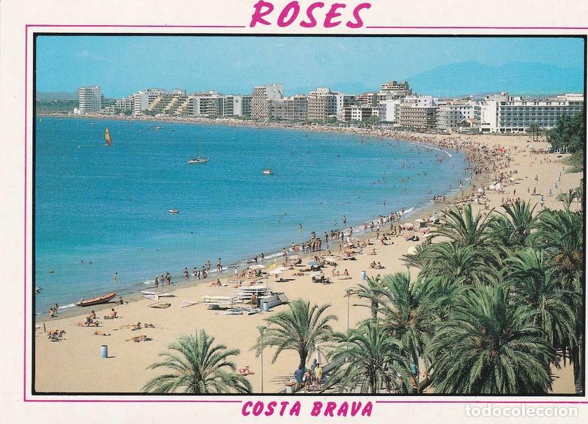 Postales: POSTAL B6728: ROSES: LA GRAN PLATJA - Varios - Foto 1
