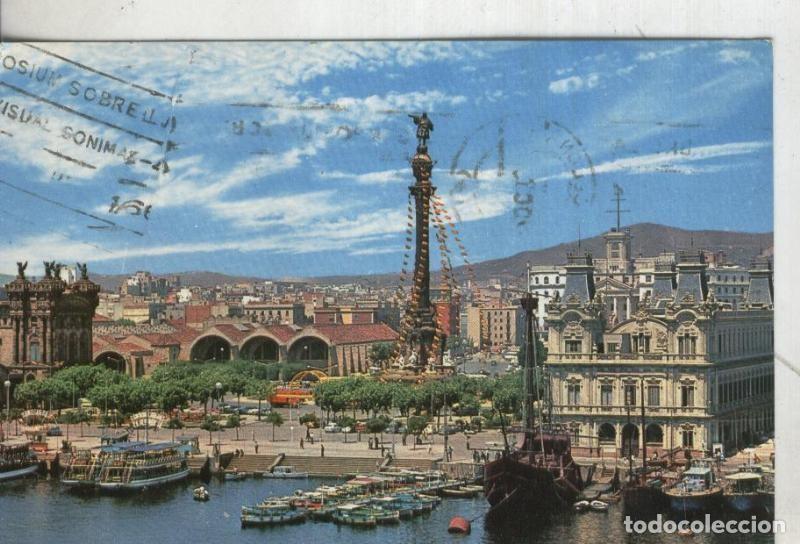 Postkarten: Postal 4636 : Puerto y Monumento Colon en Barcelona - Varios