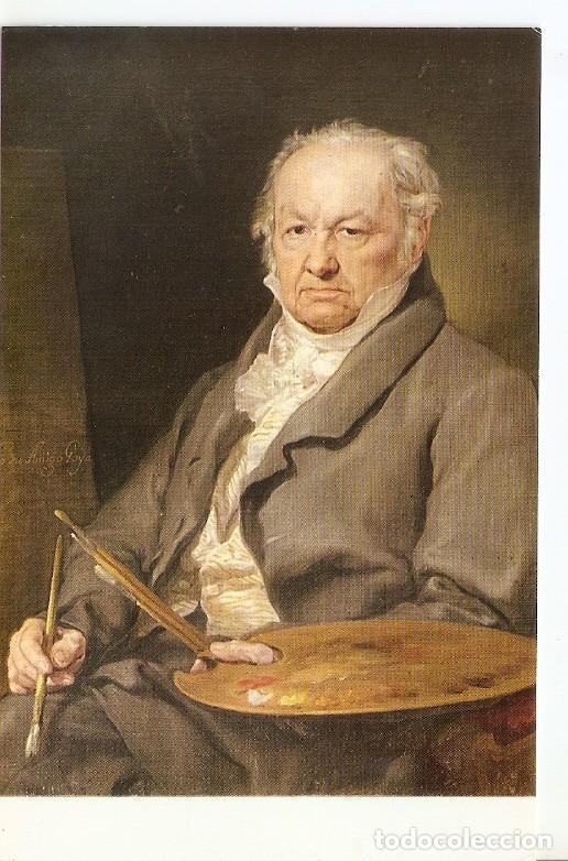 Postales: Postal 048276 : Museo del Prado. El Pintor Francisco Goya - Varios