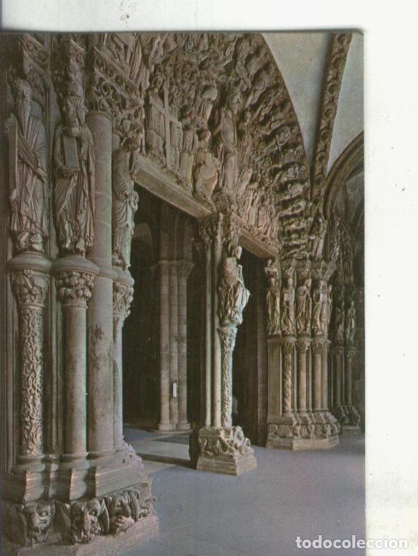 Postais: Postal 4046 : Santiago de Compostela: Catedral: Portico de la Gloria - Varios