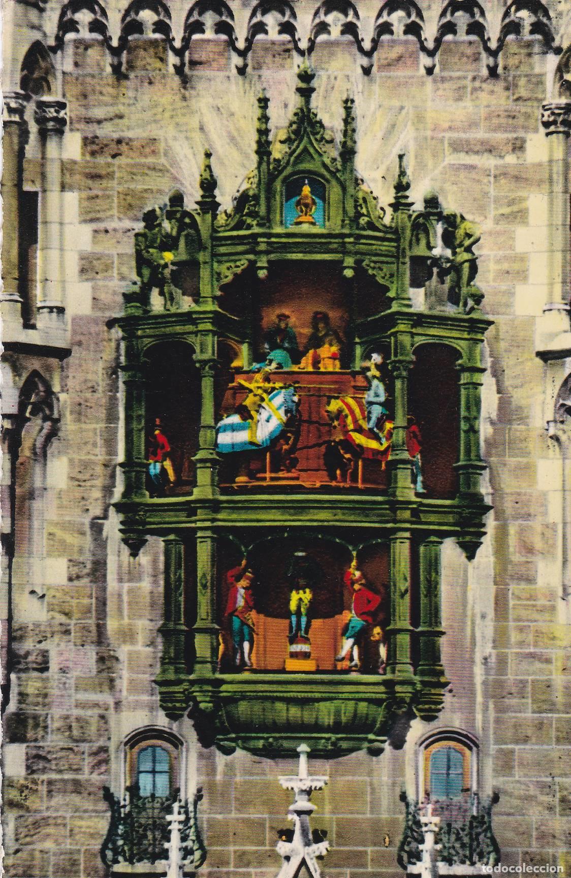 Postales: POSTAL B7231: MUNICH: RATHAUSTURM - Varios