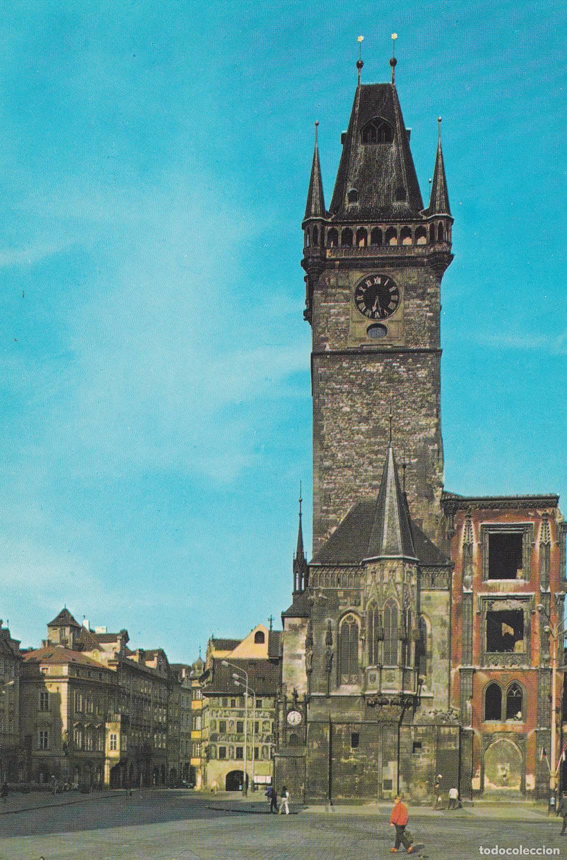 Postales: POSTAL B7280: PRAGA: LA VIEJA TORRE - Varios - Foto 1