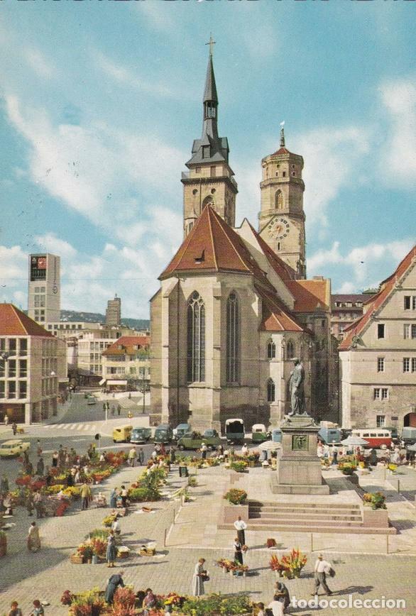 Postales: POSTAL B7243: STUTTGART: SCHILLERPLATZ - Varios - Foto 1