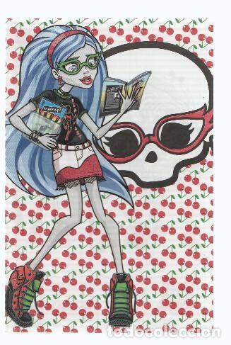 Postales: Photocards: MONSTER HIGH, Numero 053: Ghoulia Yelps (Panini 2011) - Mattel