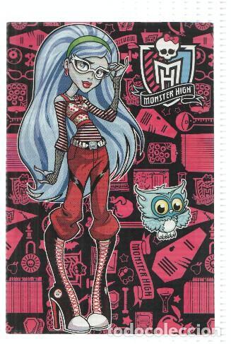 Postales: Photocards: MONSTER HIGH, Numero 052: Ghoulia Yelps (Panini 2011) - Mattel