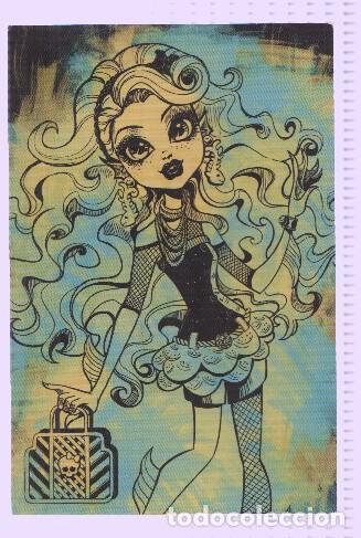 Postales: Photocards: MONSTER HIGH, Numero 088: Lagoona Blue (Panini 2011) - Mattel