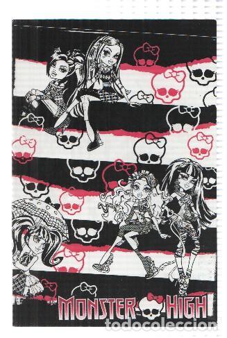 Postkarten: Photocards: MONSTER HIGH, Numero 098: Frankie Stein, Clawdeen Wolf, Darculaura, Cleo de Nile y Lagoo