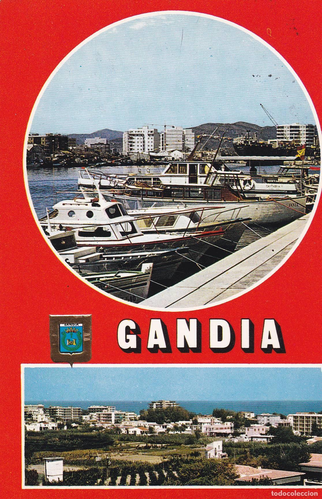 Postales: POSTAL B7505: VALENCIA: GANDIA - Varios