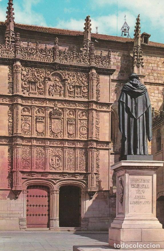 Postales: POSTAL B7483: SALAMANCA: FACHADA DE LA UNIVERSIDAD - Varios