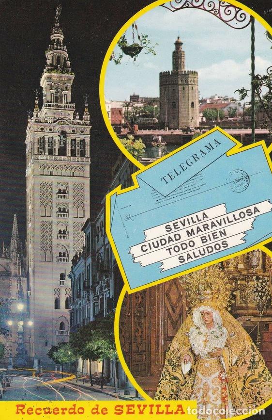 Postales: POSTAL B7474: SEVILLA: BELLEZAS DE LA CIUDAD - Varios