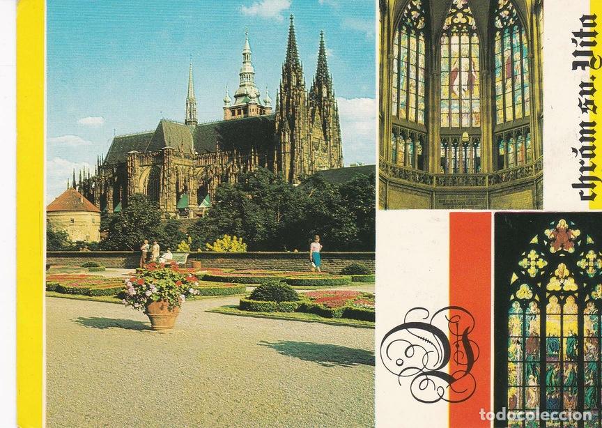 Postkarten: POSTAL B7623: PRAGA: CATEDRAL ST GUY - Varios