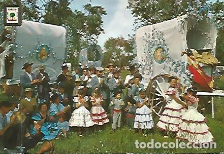 Postcards: POSTAL 18015: HUELVA. Romeria del Rocio - Varios