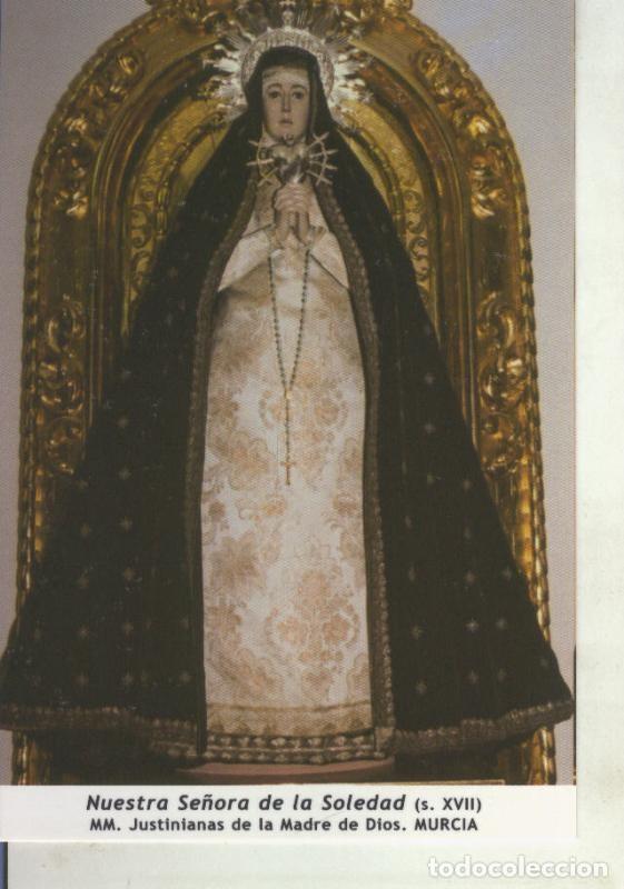 Postcards: Postal 011730: Virgen Ntra Sra de la Soledad, justinianas de la madre de dios de Murcia - Varios