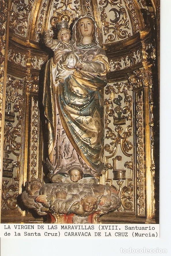 Postais: Postal 027197 : La Virgen de las Maravillas (XVIII. Santuario de la Santa Cruz) Caravaca de la Cruz