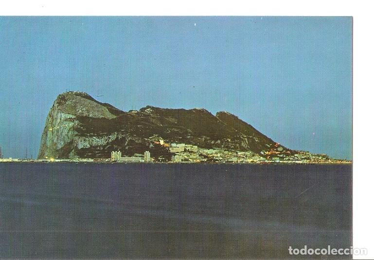 Postkarten: Postal 050371 : Algeciras (Cadiz). Vista nocturna Pe&ntilde;on de Gibraltar - Varios