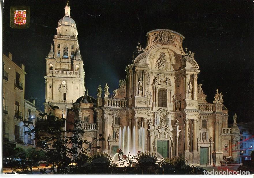 Cartes Postales: Postal 016784: MURCIA - Vista nocturna de la Catedral de Murcia - Varios