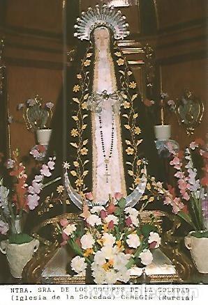 Postales: Postal 53673: VIRGEN DE LOS DOLORES DE LA SOLEDAD. Cehegin Murcia - Varios