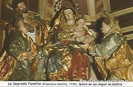 Cartoline: POSTAL 54059: La Sagrada Familia. Murcia - Varios